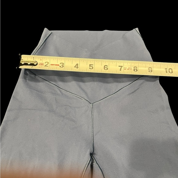 OFFLINE By Aerie Real Me High Waisted Crossover‎ Flare Legging Size XS Blue - Picture 6 of 8